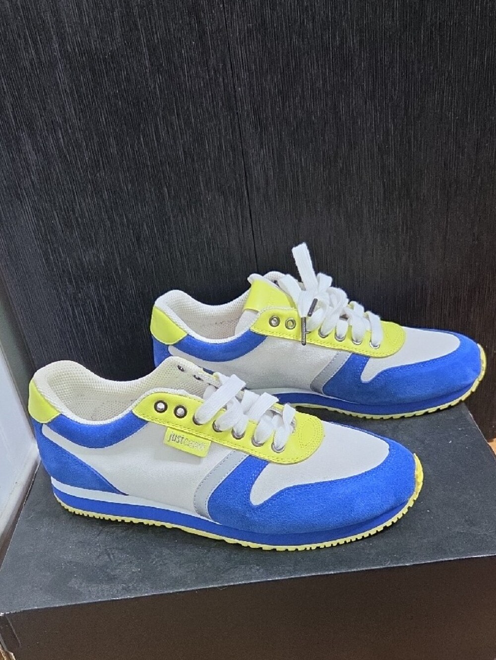 Just Cavalli Colorblock Low Top